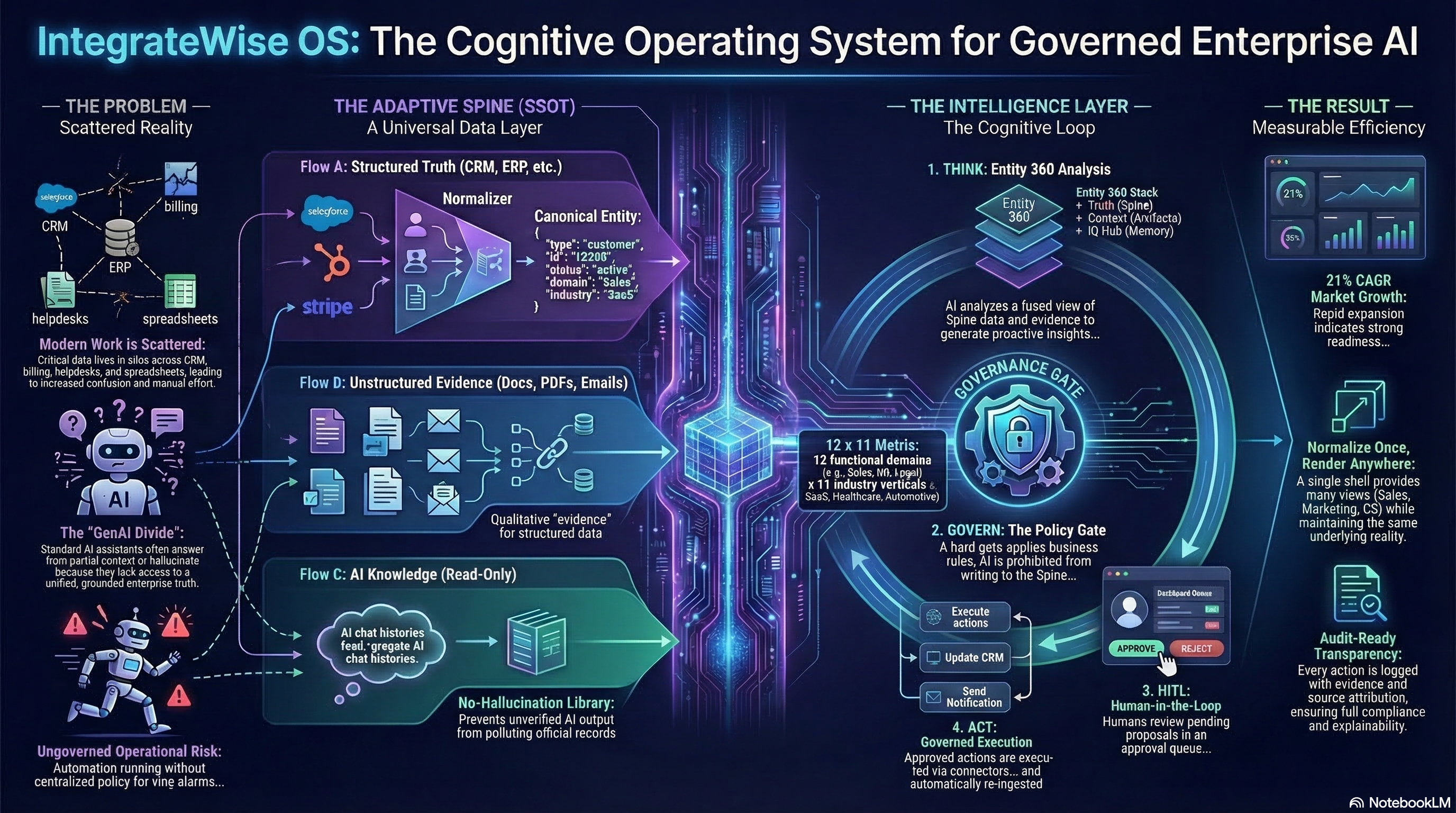 Cognitive Operating System for Governed Enterprise AI