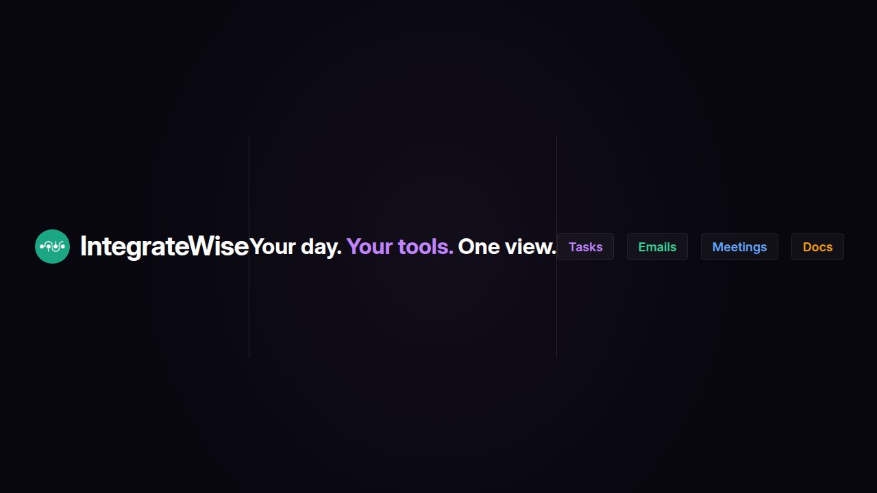 Personal Ops A — IntegrateWise Banner