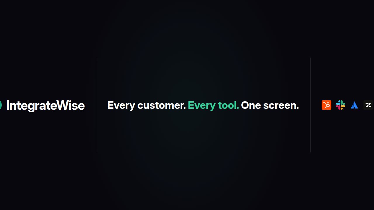 Tagline — IntegrateWise Banner