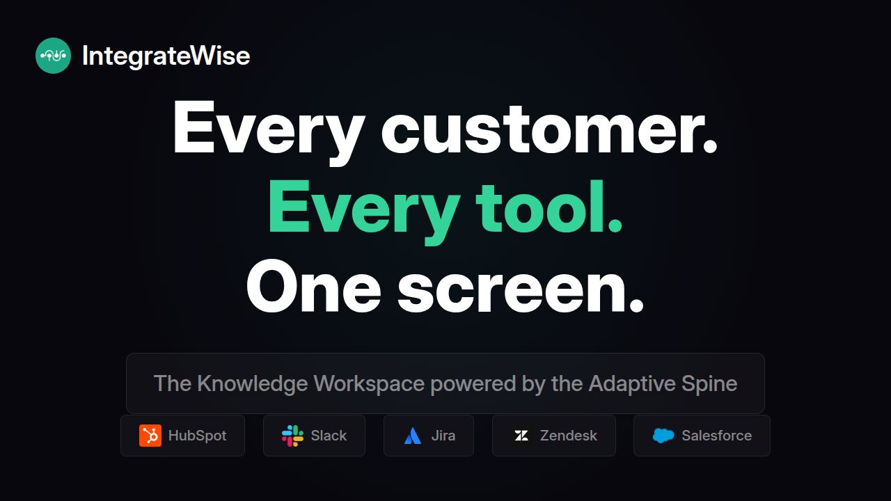 Tagline — IntegrateWise Post
