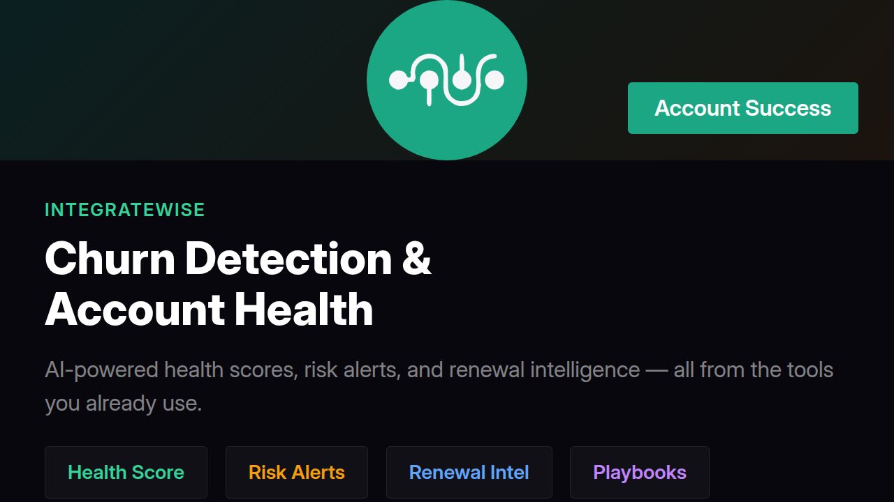 Account Success — IntegrateWise Catalog